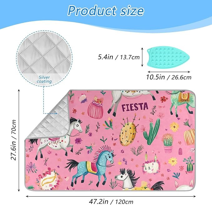 Ironing Mat Portable Ironing Pad Ironing Blanket - Image 2