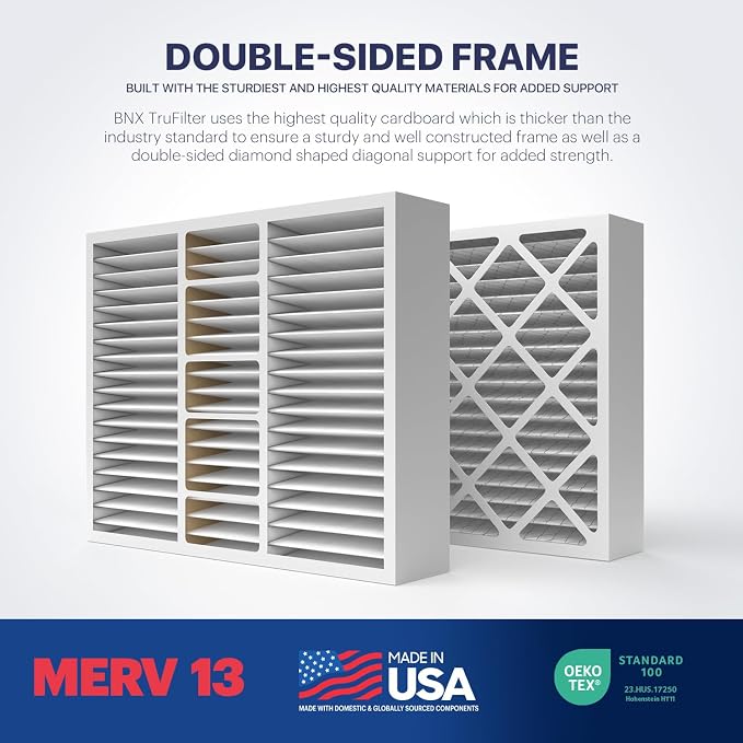 BNX TruFilter 20x20x5 MERV 13 Air Filter - Image 5