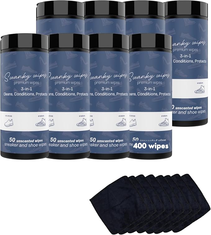 Swanky Shoe Cleaner Wipes by SwankyWipes