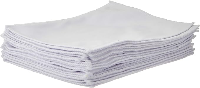 20 Bulk 7" x 5" Blank Tech Cleaning Micro-Fiber Cloths - Image 2