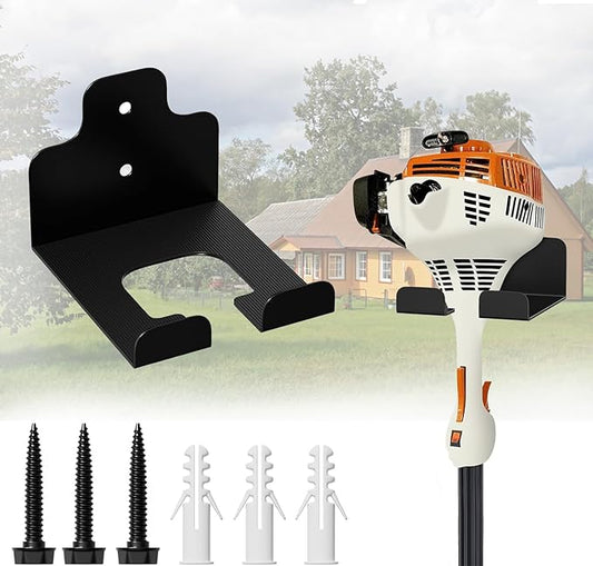 Garage Organizer Trimmer Rack, Wall Mounted Tool Hanger by Unknown