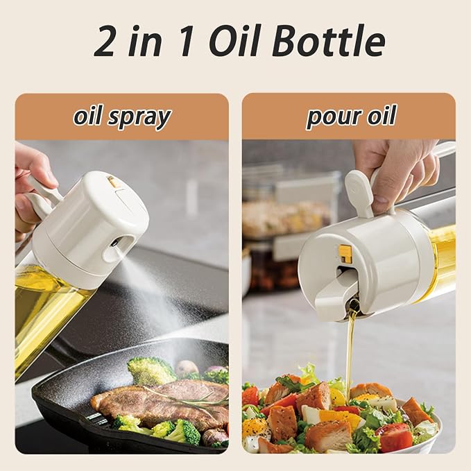 2 in 1 Glass Oil Sprayer and Dispenser - Image 8