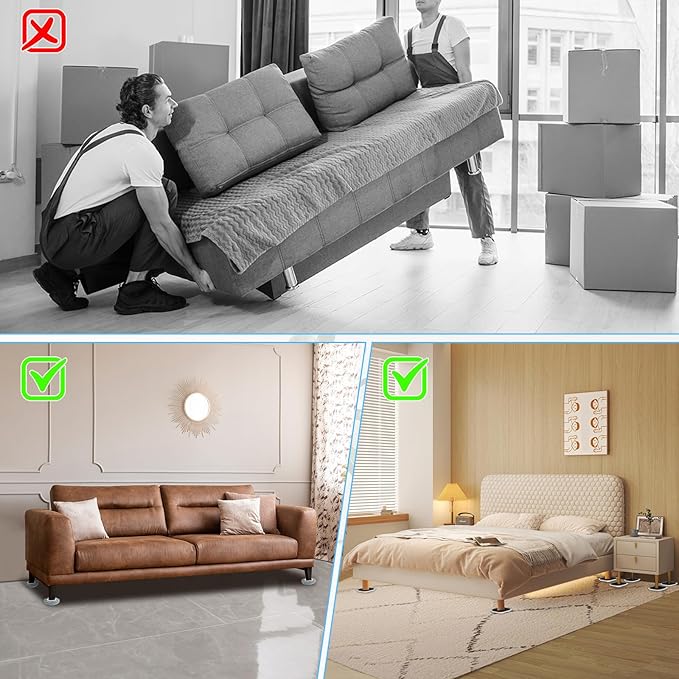 New Upgrade Furniture Sliders, Heavy Moving Pads - Image 6