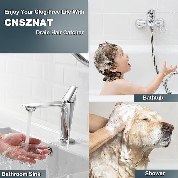 Bathroom Drain Strainers, Hair Catcher - Image 3