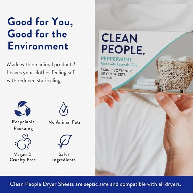 The Clean People Fabric Softener Sheets - Image 2