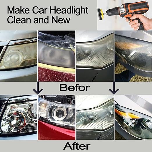 3 Inch Sanding Disc Car Headlight Restoration Kit - Image 2