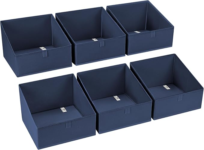 DIMJ Closet Storage Bins 6 Pack by DiMJ