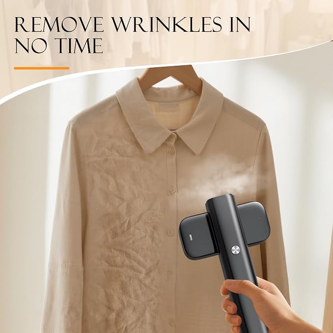Steamer for Clothes, Portable Handheld Garment Steamer for Fabric Wrinkles - Image 2