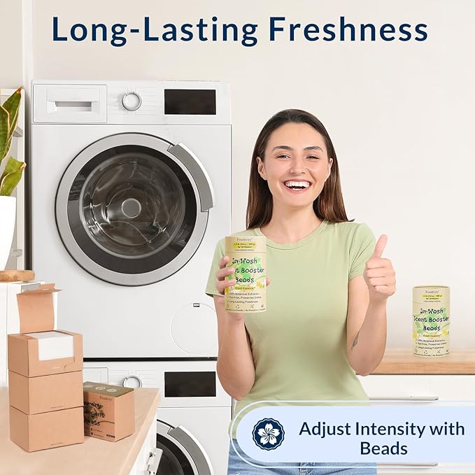 Freelivity In‑Wash Scent Booster Beads – Fresh Essence Scent, Laundry Beads - Image 5