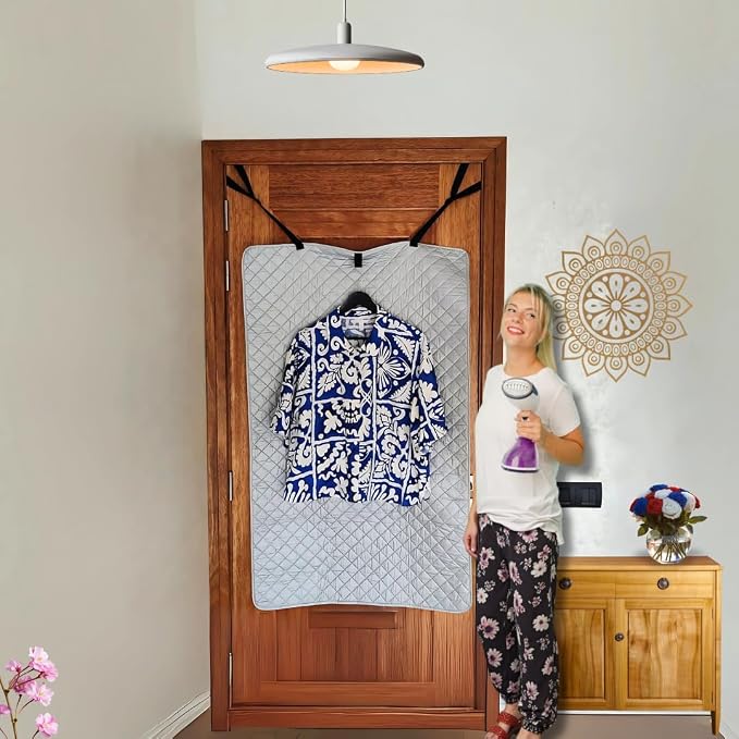 Premium XL Ironing Mat 47x29 Thick Quilted Heat Resistant Pressing Pad Portable - Image 2