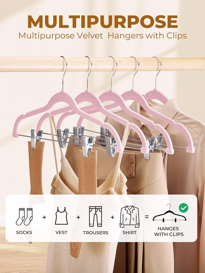 HOUSE DAY Velvet Skirt Hangers - Image 2