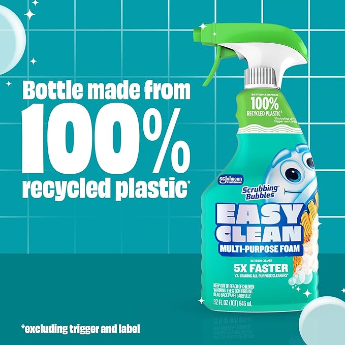 Scrubbing Bubbles Easy Clean Foaming Multipurpose Bathroom Cleaner Spray - Image 6