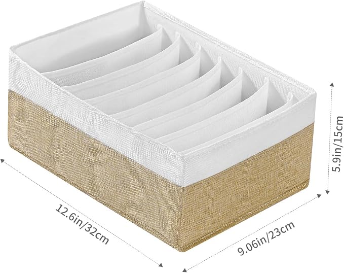 4 Packs T-shirt Drawer Organizers - Image 2