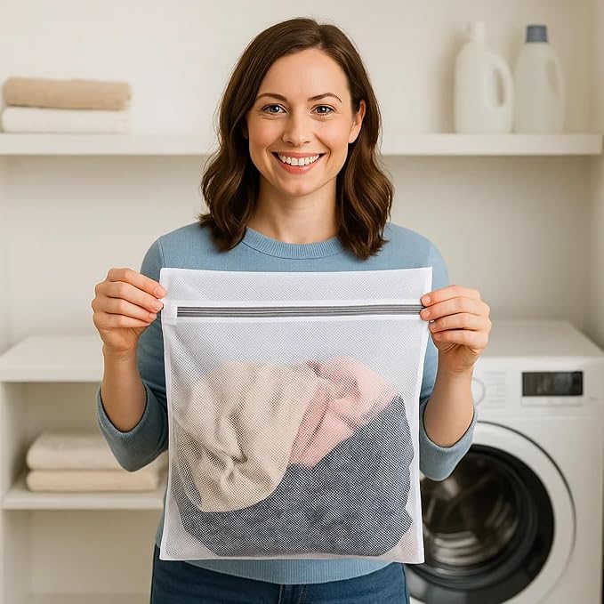 Kimmama Oversize Laundry Bags Mesh Wash Bags, Large Delicates Bag - Image 2