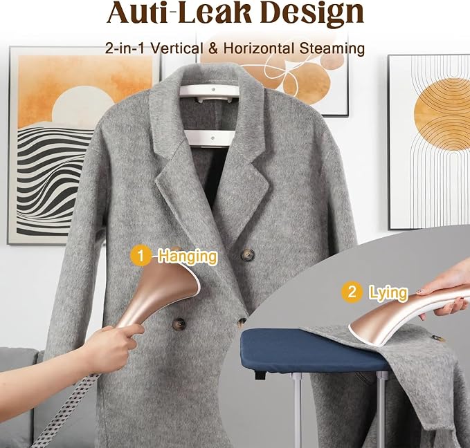 Standing Garment Steamer, 2000W Powerful Steamer - Image 3