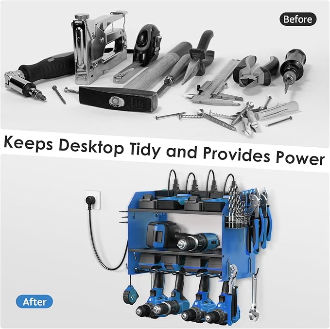CCCEI Set Power Tool Organizer Wall Mount - Image 4