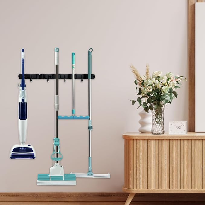 Broom and Mop Holder Wall Mount - Image 6