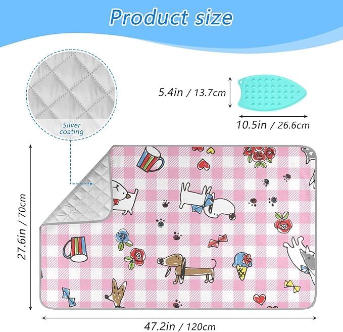 Ironing Mat Portable Ironing Pad Ironing Blanket - Image 2