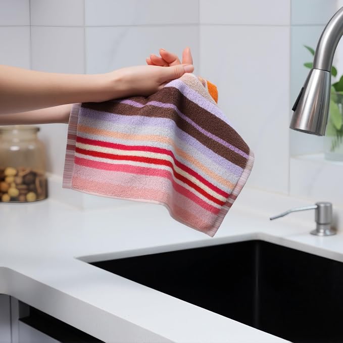 Oeleky Kitchen Dishcloths for Washing Dishes, Ultra Absorbent Dish Rags - Image 4