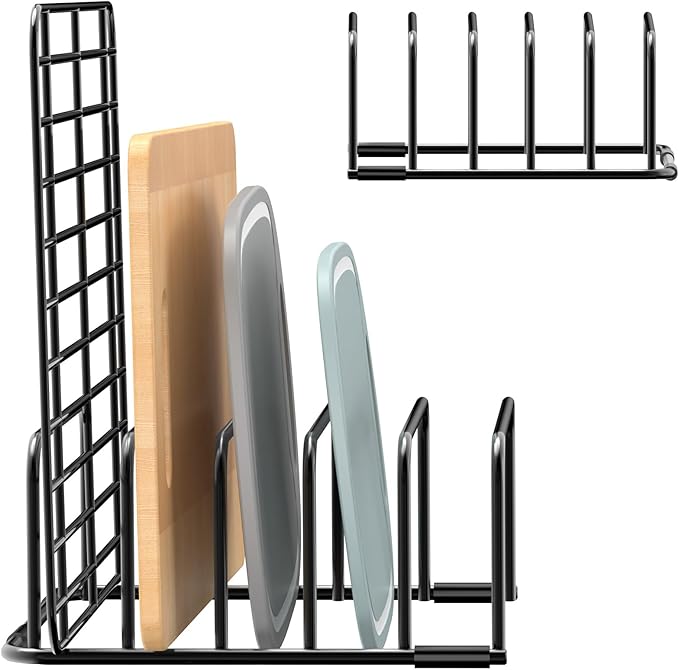 Cutting Board Organizer, Cutting Board Holder Rack Baking Cookie Pan Sheets by HOMEACCESSORIES