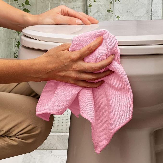 Avalon Towels Microfiber Cleaning Cloths Size 16" x 16", Highly Absorbent - Image 6