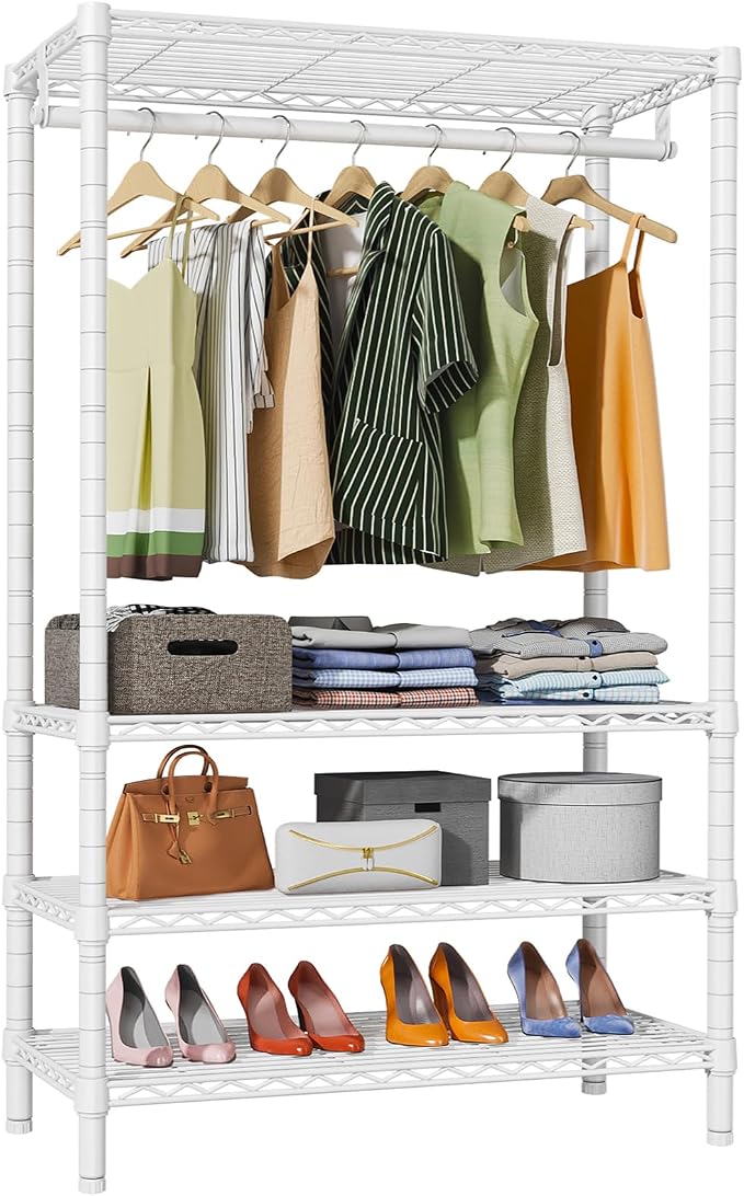 VIPEK V1 Wire Garment Rack 4 Tiers Heavy Duty Clothes Rack by VIPEK