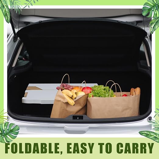 10 Pack 13 Gallon Cardboard Trash Cans Disposable and Reusable Corrugated - Image 7