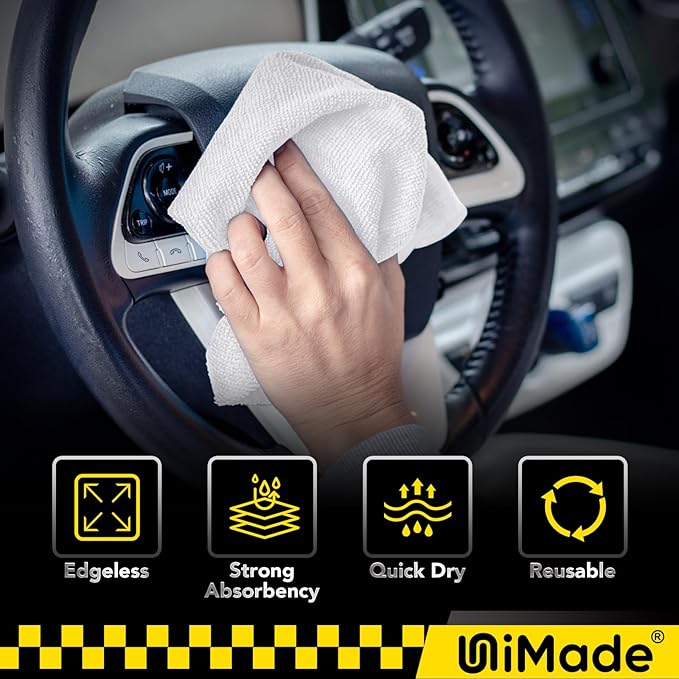Microfiber Cleaning Cloth, 24 Pack Soft Towel - Image 6