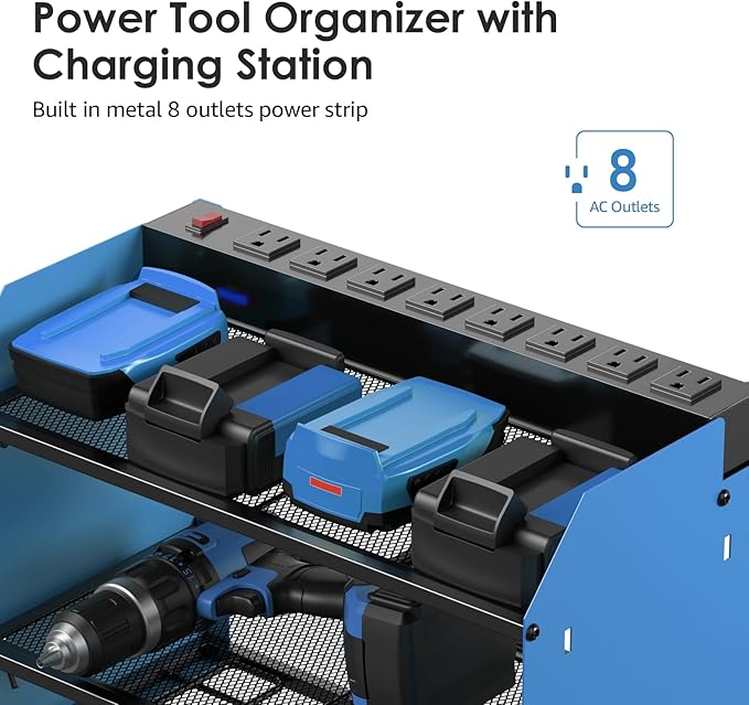 CCCEI Set Power Tool Organizer Wall Mount - Image 2