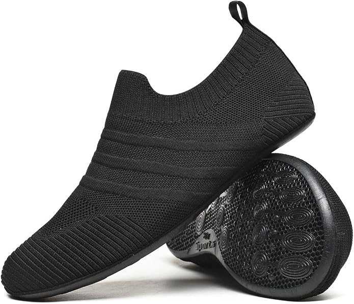 Adult Indoor House Slippers Socks Lightweight Non Slip Grip House Home Shoes by CanLeg