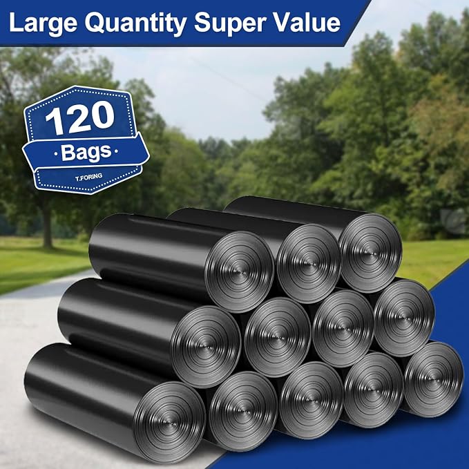 30-35 Gallon Black Trash Bags 120 Count - Image 6
