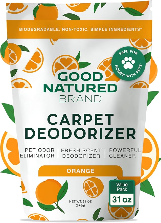 Good Natured Brand | Carpet Deodorizer & Freshener Powder | 31 oz Pet Odor by GoodNaturedBrand