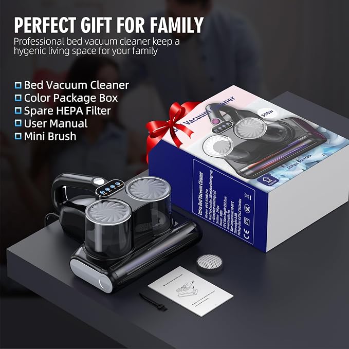 Mattress Vacuum Cleaner, 16Kpa Bed Vacuum Cleaner - Image 6