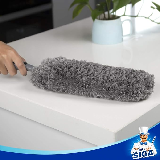 MR.SIGA Lint Free Microfiber Duster, Washable Duster - Image 4