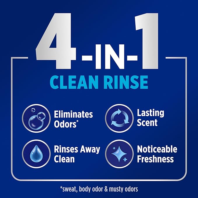 OxiClean Odor Blasters Fabric Rinse, 4-in-1 Clean Rinse Formula, Laundry - Image 2