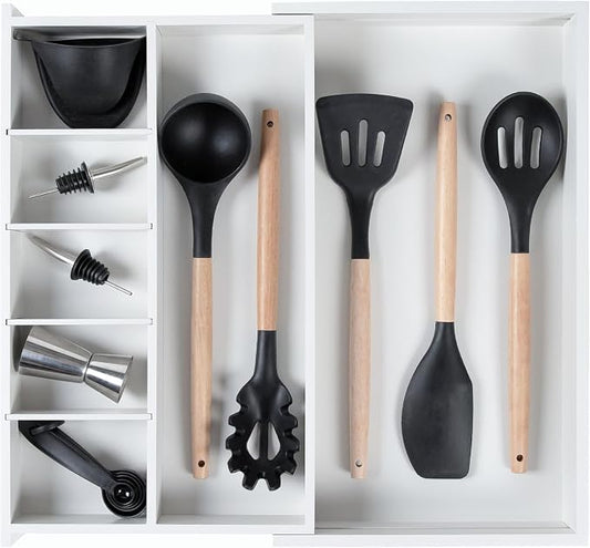 KitchenEdge Adjustable Kitchen Drawer Organizer by KitchenEdge