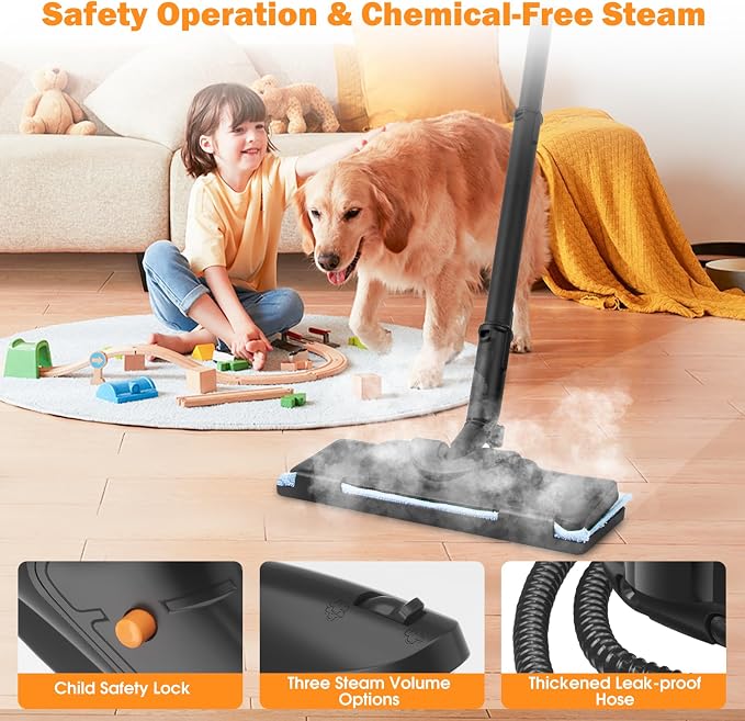 Powerful Steam Cleaner for Home, Chemical-Free Multipurpose Steam Cleaner - Image 2