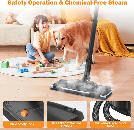 Powerful Steam Cleaner for Home, Chemical-Free Multipurpose Steam Cleaner - Image 2