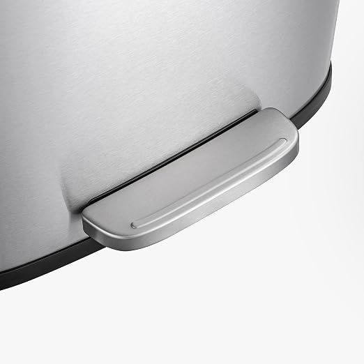 QUALIAZERO 50L / 13 Gallon Stainless Steel Step-On Kitchen Trash Can Soft-Close - Image 9