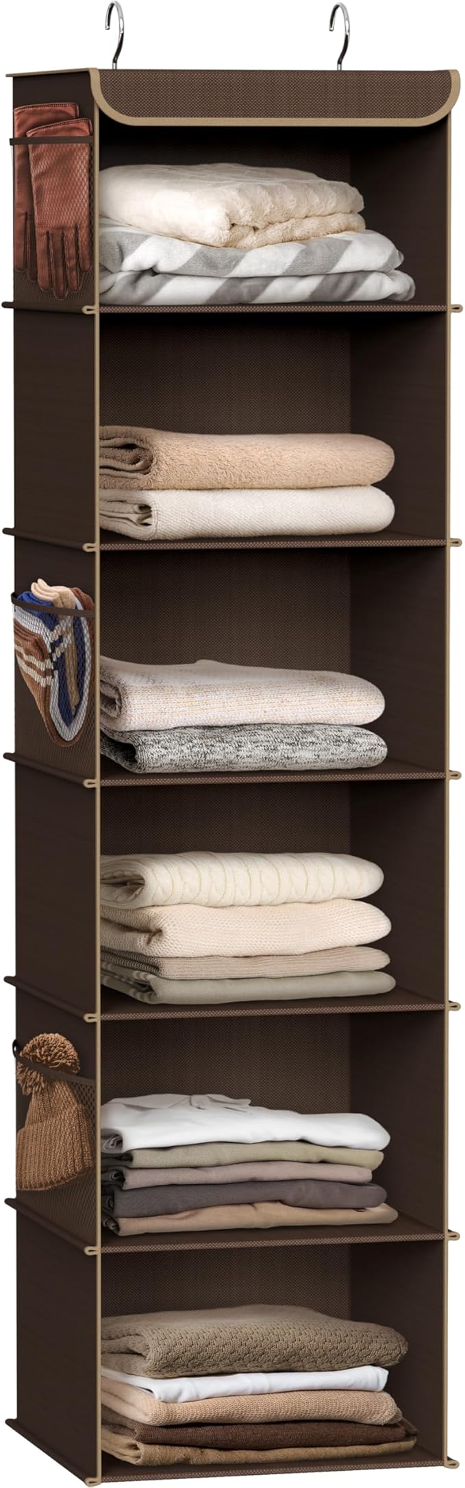Simple Houseware 6 Shelf Hanging Closet Organizer by SimpleHouseware