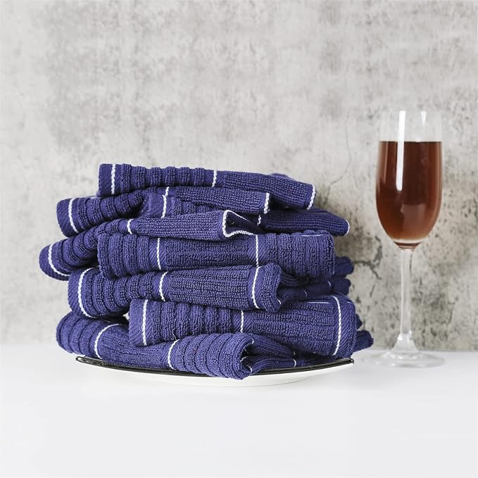 Glynniss Kitchen Towels and Dishcloths Set, Four Dish Towels 16x26 Inches - Image 3