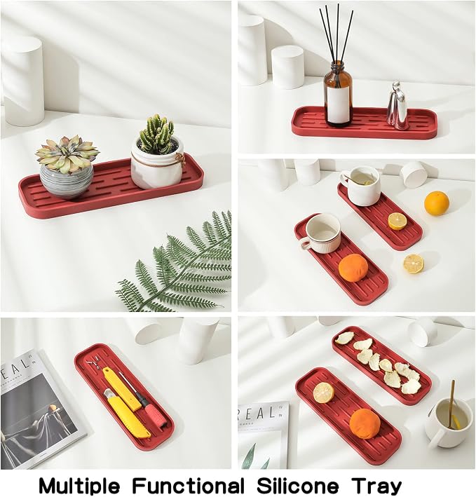 Silicone Kitchen Sink Organizer Tray - Image 5
