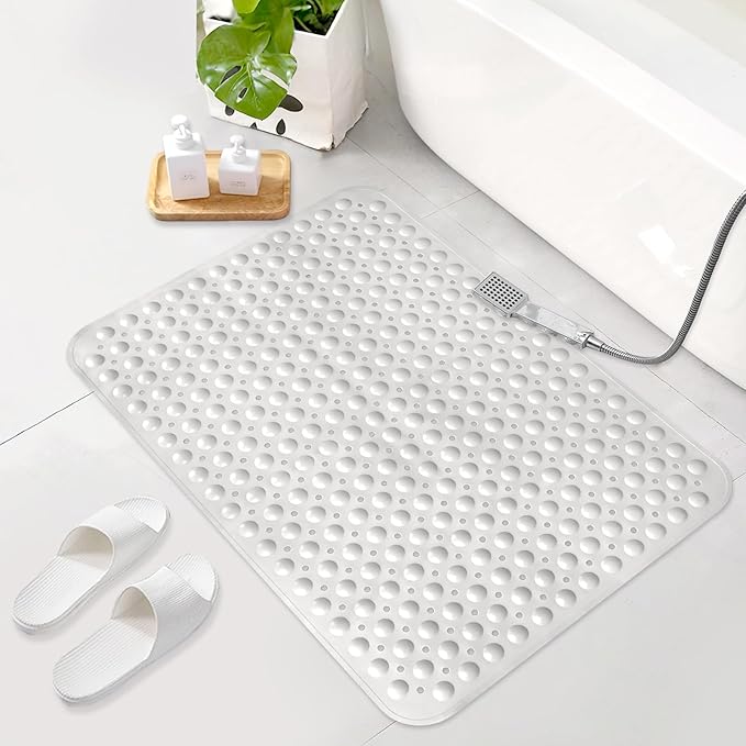 Shower Mat Non Slip: 35.4 x 23.6 Inch Extra Large TPE Shower Mats - Image 7