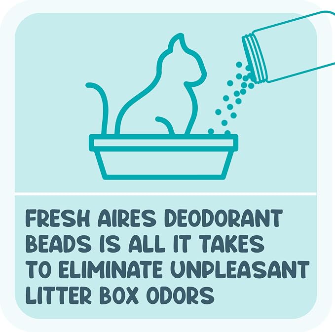 Cat Deodorant Beads | Green Apple Scent, Low-Dust & Non Toxic Litter Box - Image 7