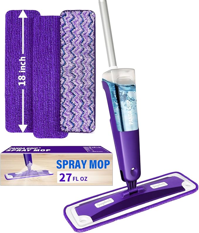 Mops for Floor Cleaning, Wet and Dry Spray Mop by PANDAGRIP