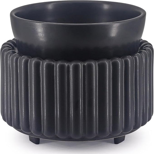 Ceramic Wax Melt Warmer 3-in-1 Candle Wax Warmer by VICTORIAAROMA