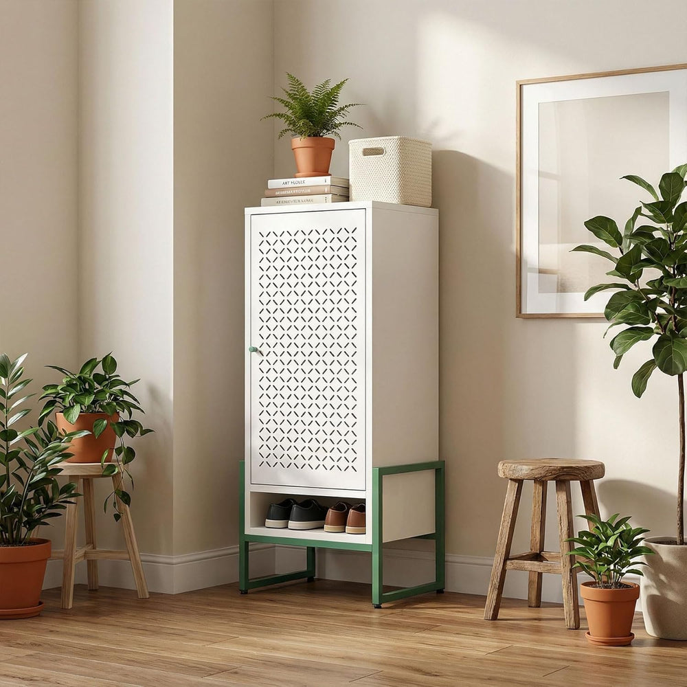 Storage Cabinet, 43" H, White