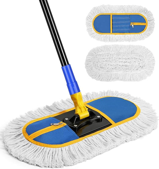 16 Inch Commercial Dust Mop for Floor Cleaning by SOBONNE