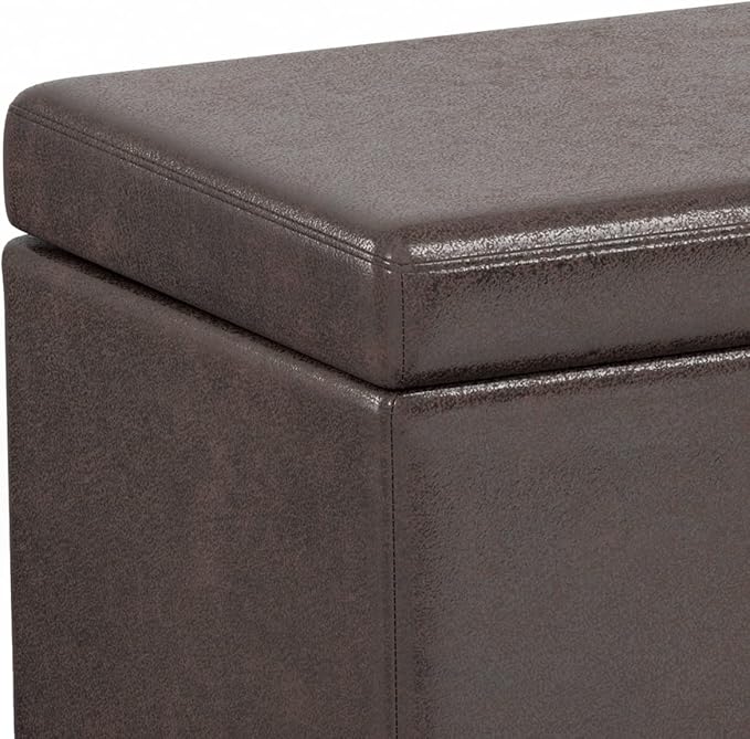 SIMPLIHOME Avalon 54 inch Wide Contemporary Rectangle Extra Large Storage - Image 6