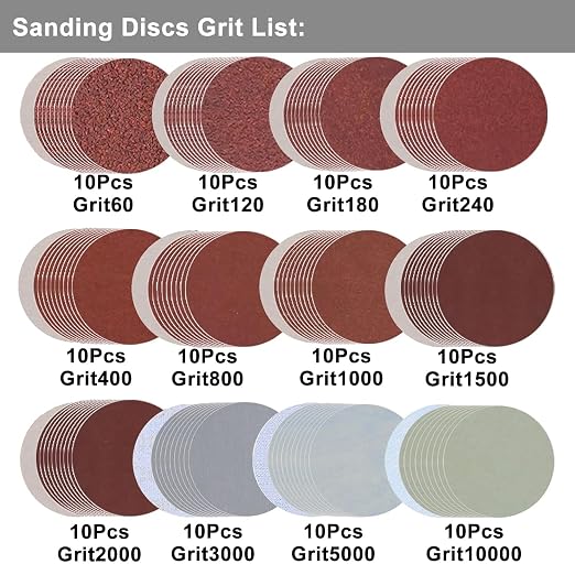 3 Inch Sanding Disc Car Headlight Restoration Kit - Image 6